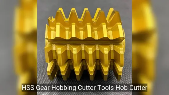 High Quality M1-10 Involute Spline Hob CNC Gear Machine Gearing Hob Cutters HSS Material